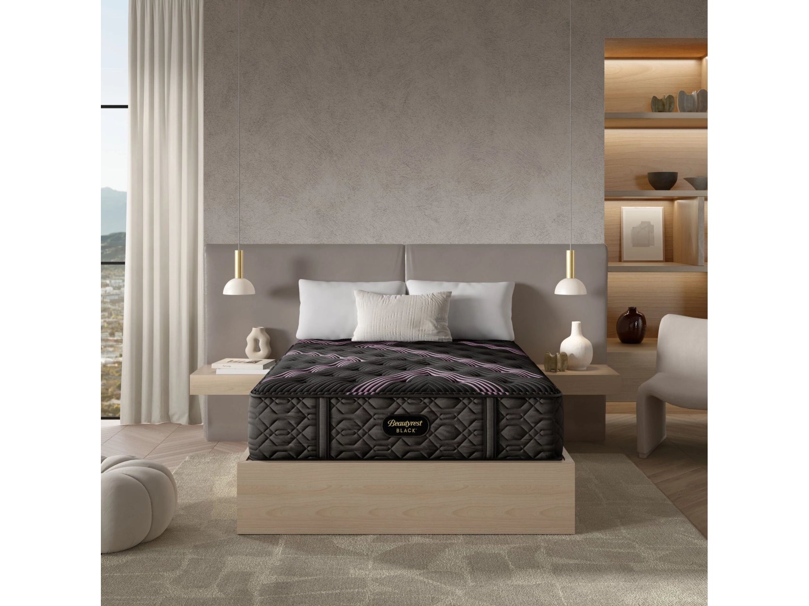 Bamboo - charcoal infused mattresses for odor absorptionBeautyrest Black Series Two Firm Full Mattress Bamboo - charcoal infused mattresses for odor absorptionBeautyrest Black Series Two Firm Full Mattress