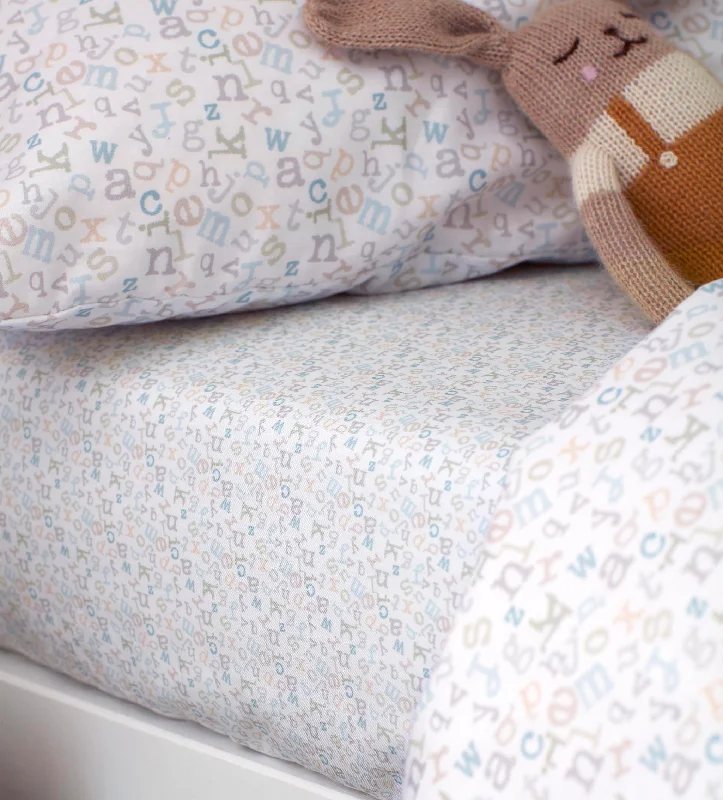 Organic Flannel Sheets for a Natural and Warm SleepABC 100% Organic Cotton Cot Bed Fitted Sheet