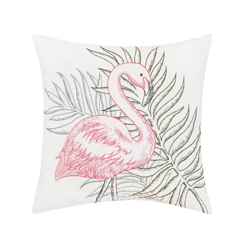 Bolster Pillows for Sofa DecorationFlamingo Tropics Pillow