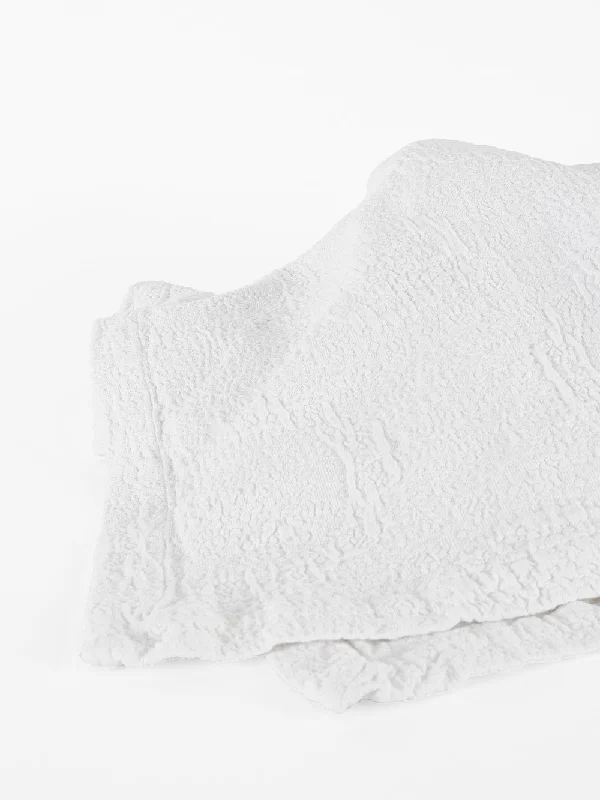 Linen - Cotton Blend Sheets for a Natural and Versatile OptionAntik Matelasse Coverlet