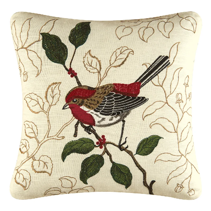 Down Alternative Pillows for Ethical ChoicesHouse Finch Pillow