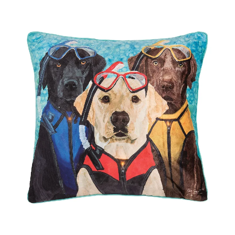 Adjustable Pillows for Customized ComfortSnorkle Dog LED Pillow