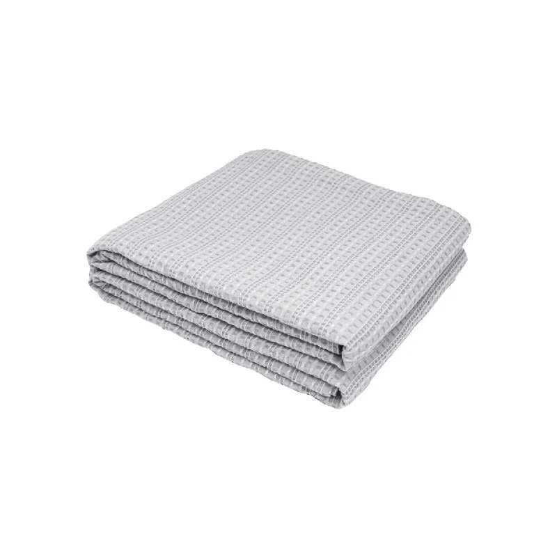 Glow - in - the - dark kids sleepover blankets​Waffle Gray Blanket