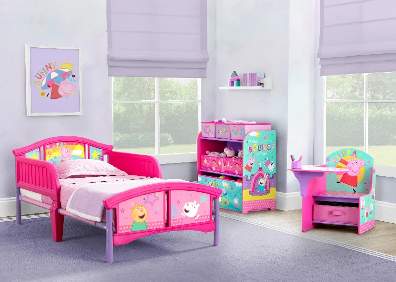 Gel - infused memory foam mattresses for cooler sleepPeppa Pig Big Adventures Plastic Toddler Bed Gel - infused memory foam mattresses for cooler sleepPeppa Pig Big Adventures Plastic Toddler Bed