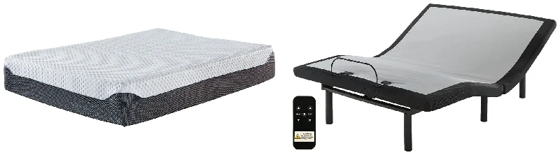 Latex mattresses with natural bounce and breathability12 Inch Chime Elite Mattress with Adjustable Base
