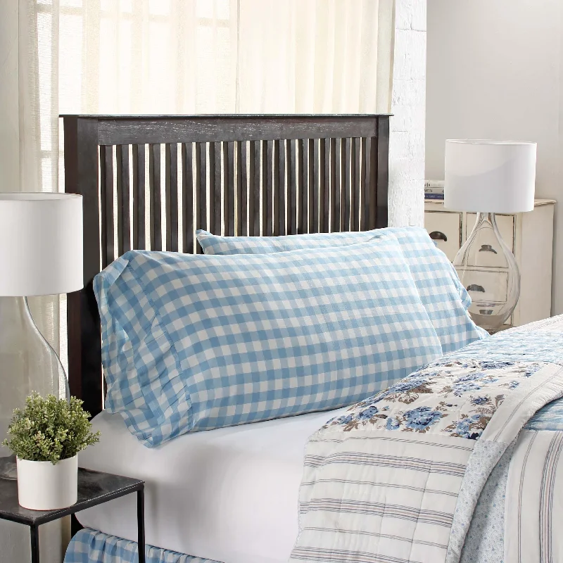 Hypoallergenic Pillows for Allergy SufferersAnnie Buffalo Blue Check King Pillow Case Set of 2 21x36+4 VHC Brands Hypoallergenic Pillows for Allergy SufferersAnnie Buffalo Blue Check King Pillow Case Set of 2 21x36+4 VHC Brands