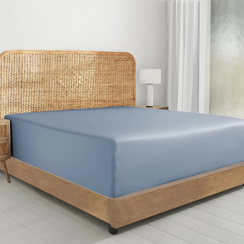 Moisture - Wicking Cotton Sheets for a Dry and Comfortable SleepFitted Sheet Only - Classic Percale - Organic Cotton