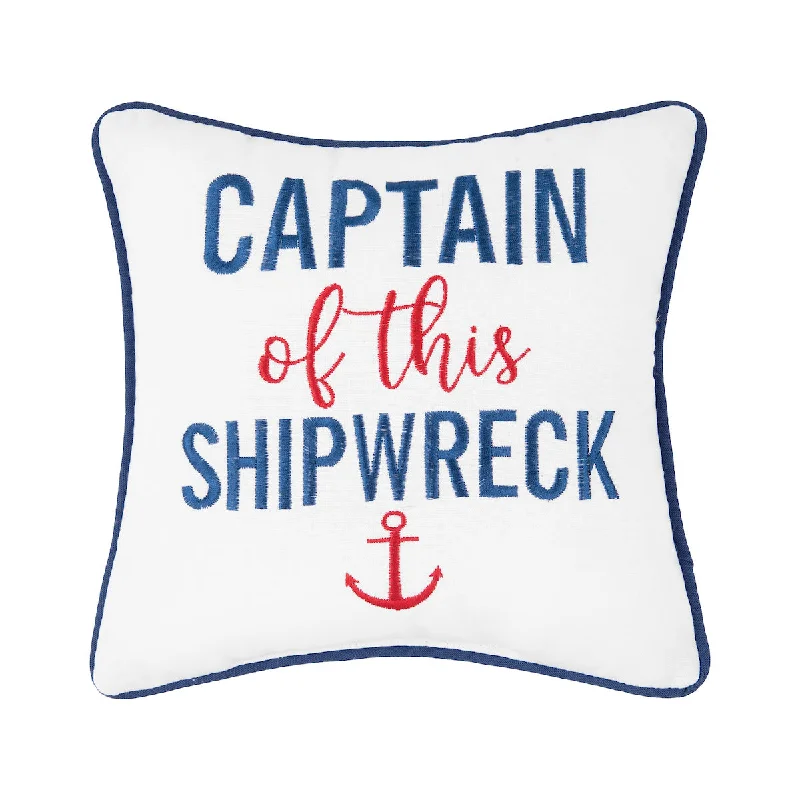 Round Pillows for Boho-Style InteriorsCaptain of Shipwreck Pilllow