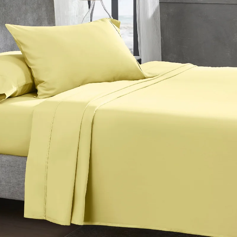 Fitted Sheets with Reinforced Corners for Long - Lasting UseSheet Set - 400 Thread Count - Dream Comfort