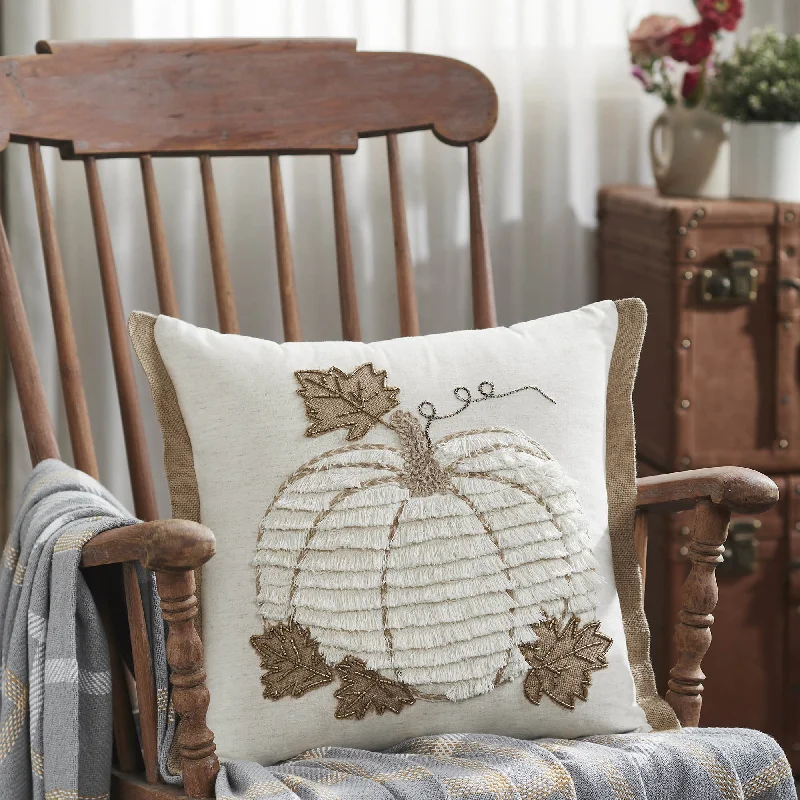 Velvet bed skirts for a luxurious and elegant appearanceEmbroidered Pumpkin Jute Flange Pillow 18x18 Velvet bed skirts for a luxurious and elegant appearanceEmbroidered Pumpkin Jute Flange Pillow 18x18