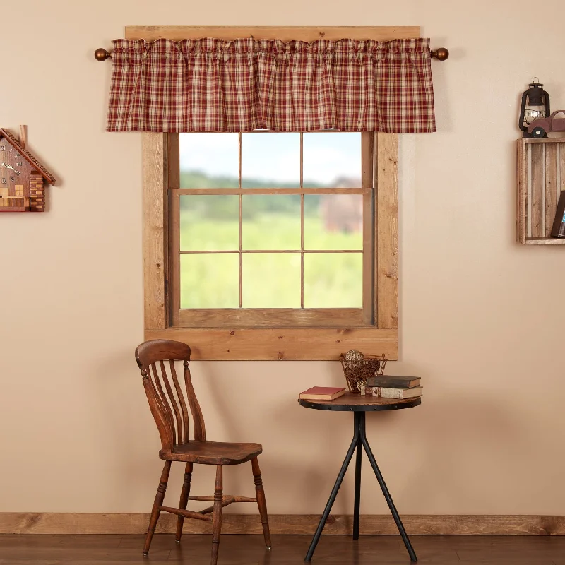 Bed skirts with a mermaid - themed printBeckham Plaid Valance 16x72