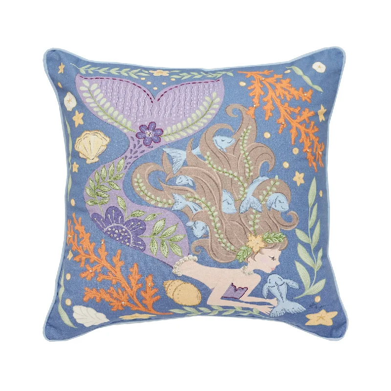 Velvet Pillows for a Touch of EleganceMermaid Coral Pillow