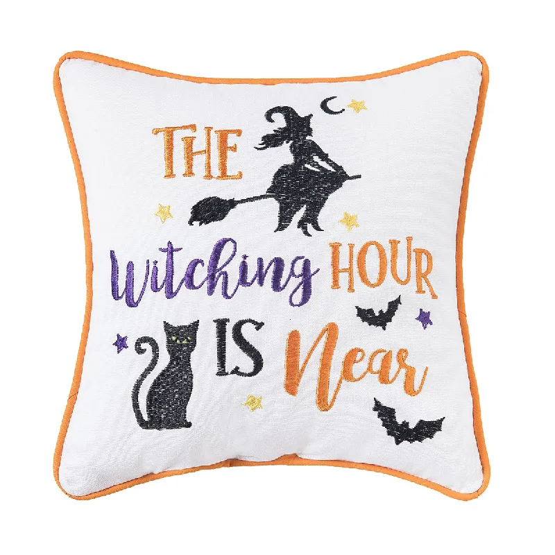 Velvet Pillows for a Touch of EleganceThe Witching Hour Mini Pillow