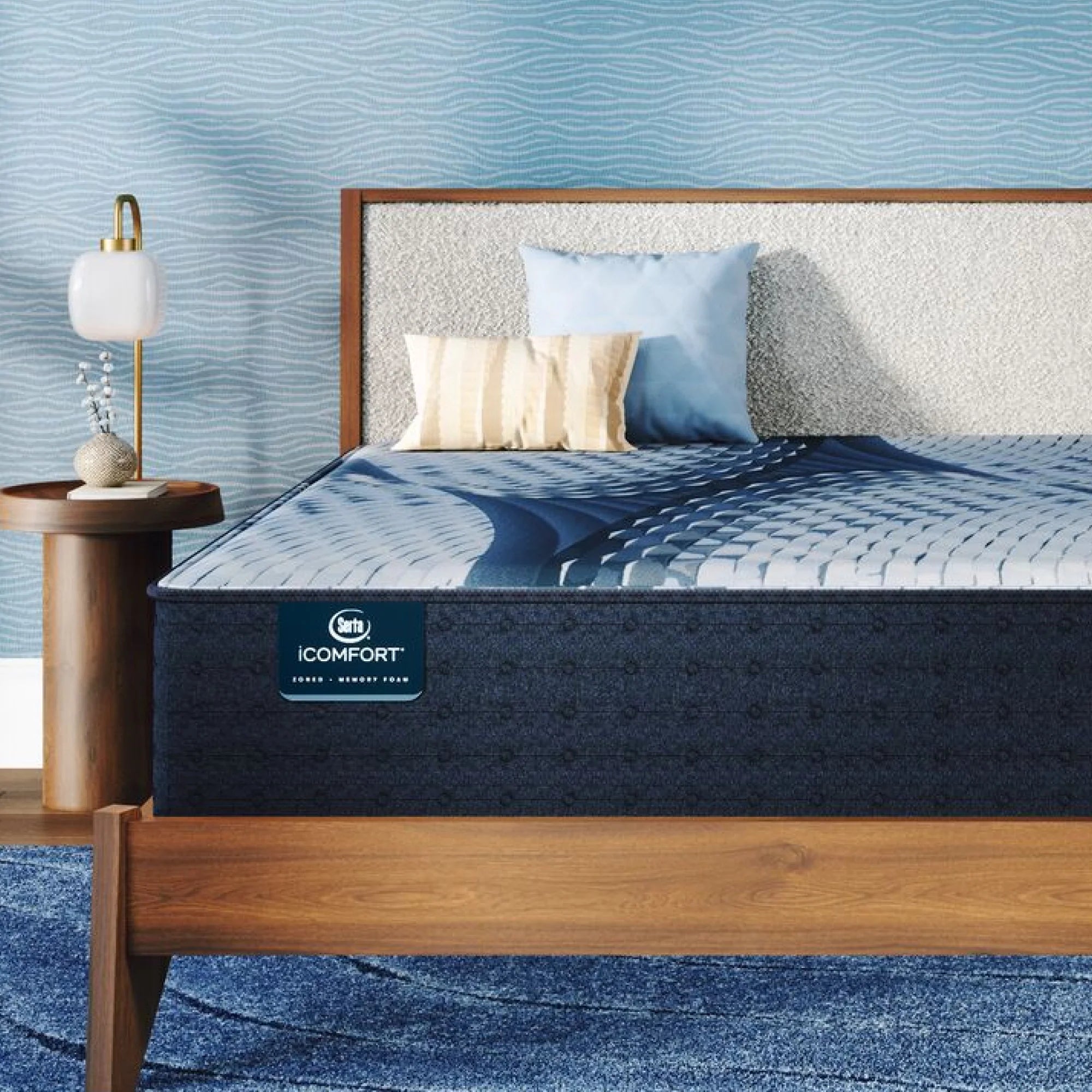 Bamboo - charcoal infused mattresses for odor absorptionSerta iComfort Iona Medium 13" Mattress Bamboo - charcoal infused mattresses for odor absorptionSerta iComfort Iona Medium 13" Mattress