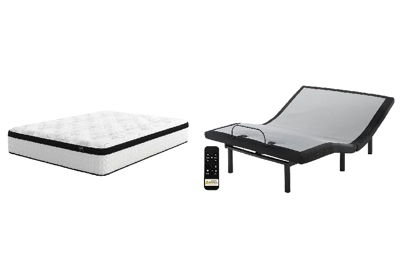 Memory foam mattresses for pressure relief and contouringChime 12 Inch Hybrid Mattress with Adjustable Base Memory foam mattresses for pressure relief and contouringChime 12 Inch Hybrid Mattress with Adjustable Base