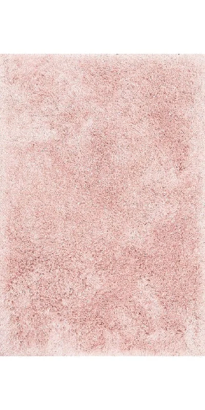 Kids Pillows with Fun DesignsCelestial Shimmer Shag Rug - Blush