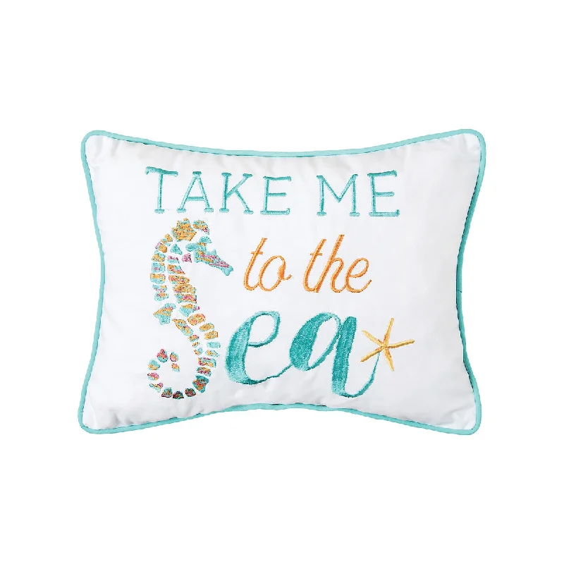 Bolster Pillows for Sofa DecorationTake Me To The Sea Pillow