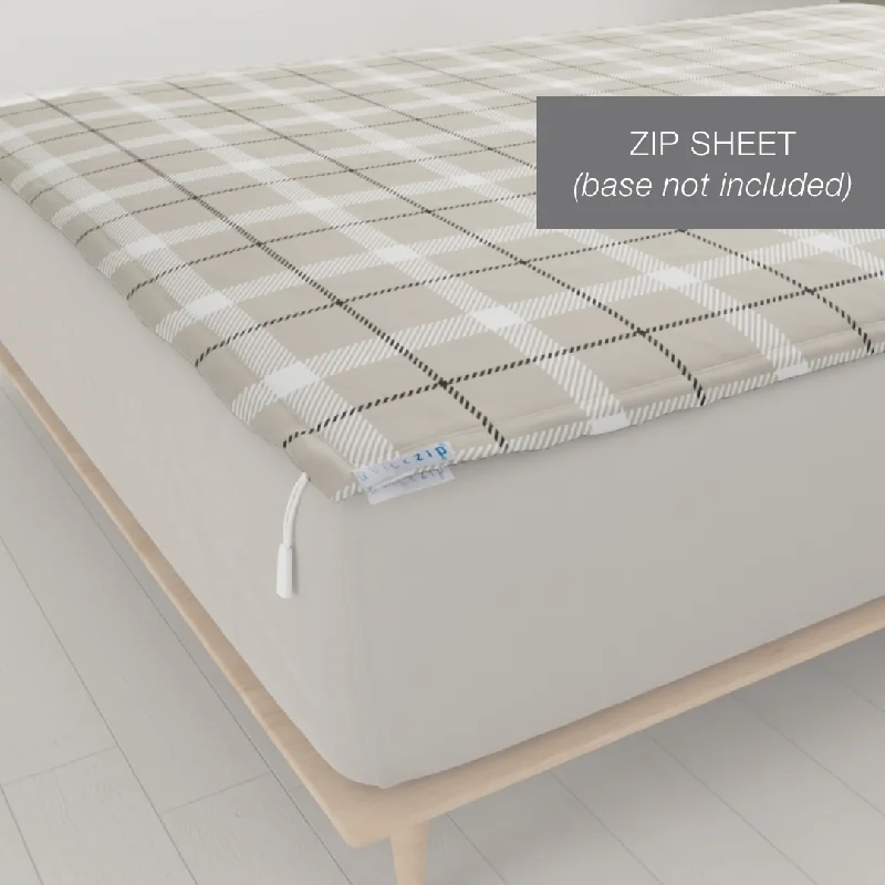 Jersey - Knit Sheets for a Comfortable and Casual BedClassic Flannel Add-on Zip Sheets