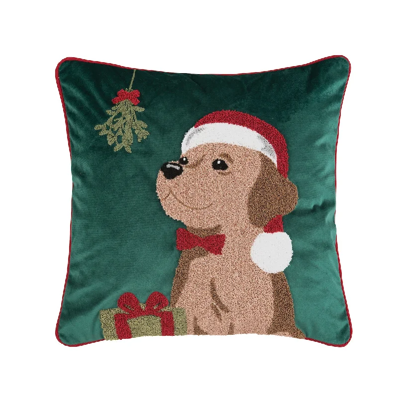 Travel Pillows for Long JourneysMistletoe Puppy Pillow