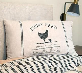 Adjustable Pillows for Customized ComfortSunny Feed Farmhouse Stripe King Pillow Sham Adjustable Pillows for Customized ComfortSunny Feed Farmhouse Stripe King Pillow Sham