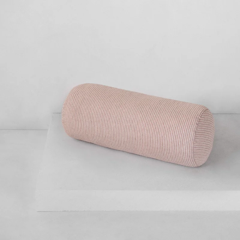 Bolster Pillows for Sofa DecorationBasix Linen Bolster Pillow - Rosa/Floss