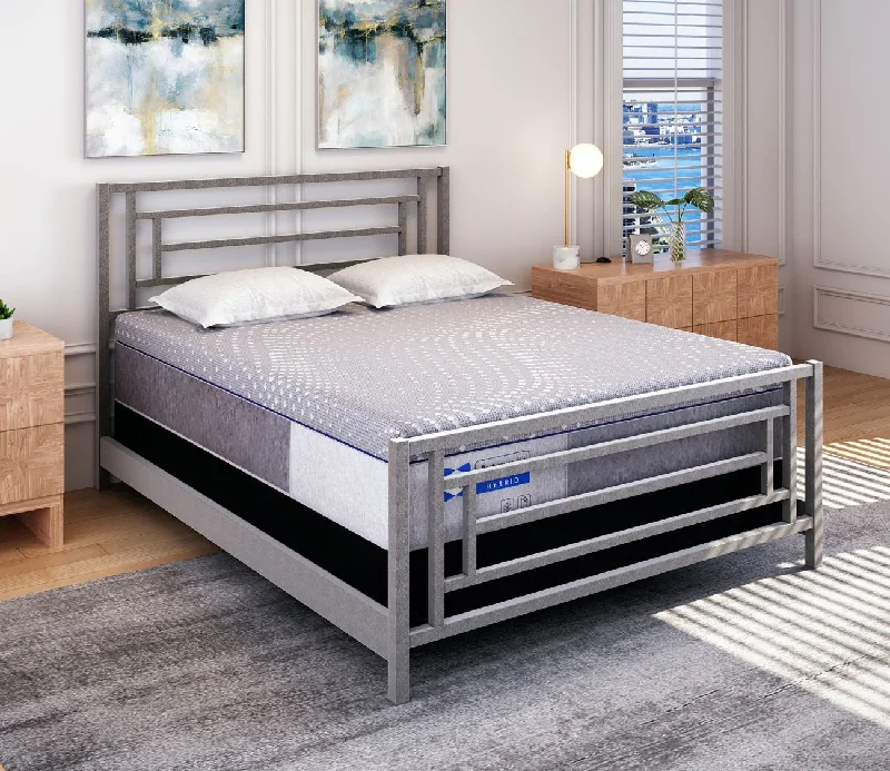Hybrid mattresses combining foam and innerspring technologySealy Posturepedic® Elsanta Firm Hybrid Mattress - FLOOR SAMPLE