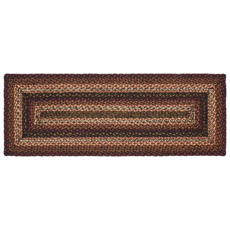 Bed skirts with a damask pattern for an elegant lookBeckham Jute Rect Runner 13x36