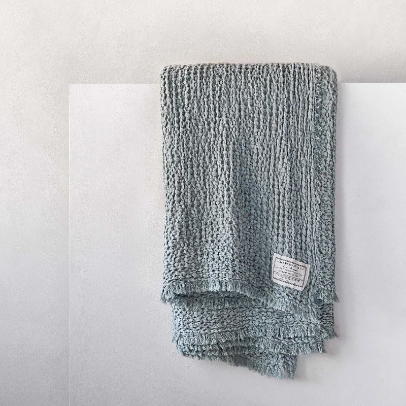 Electric under - blanket with temperature control​Flocca Linen Blanket - Roy