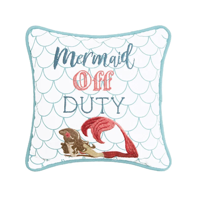 Soft and Fluffy Pillows for Bedroom ComfortMermaid Off Duty Mini Pillow