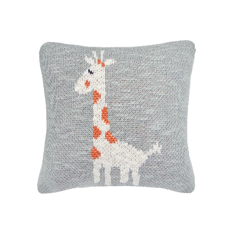Velvet Pillows for a Touch of EleganceGiraffe Knit Mini Pillow