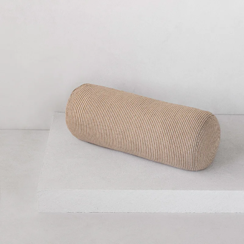 Cooling Pillows for Hot SleepersBasix Linen Bolster Pillow - Brun/Sable