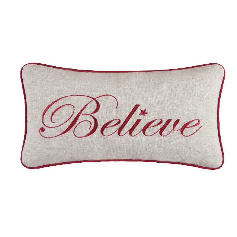 Kids Pillows with Fun DesignsBelieve Pillow