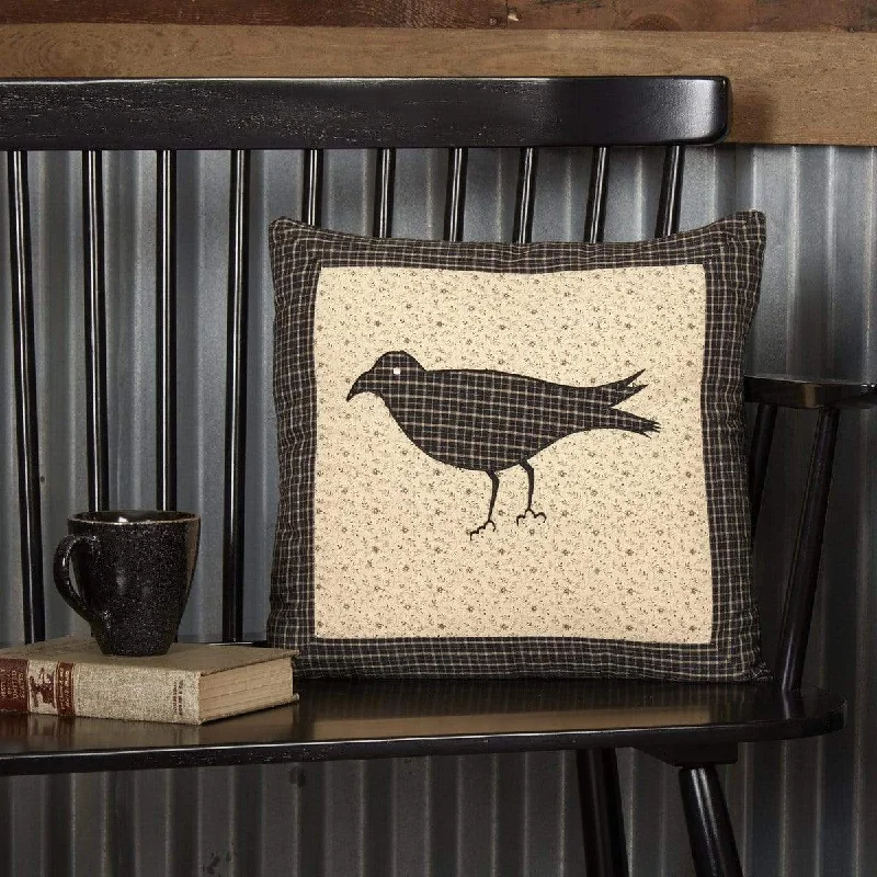 Kids Pillows with Fun DesignsKettle Grove Black Crow Pillow 16"