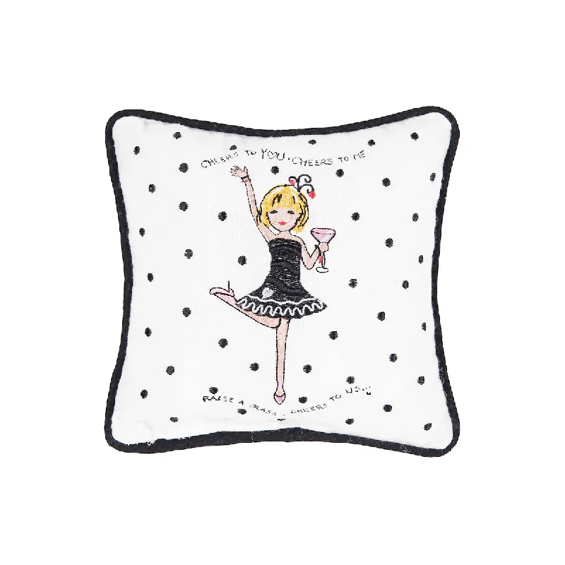 Firm Pillows for Side SleepersCheers To Everything Mini Pillow