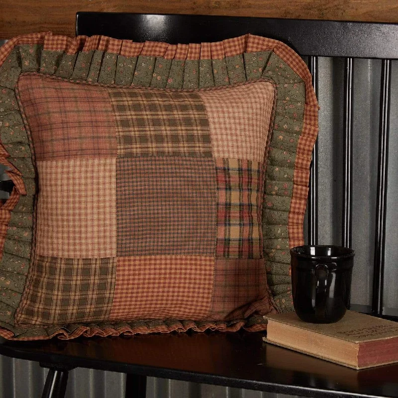 Square Pillows for Modern Home DecorCrosswoods Patchwork Pillow
