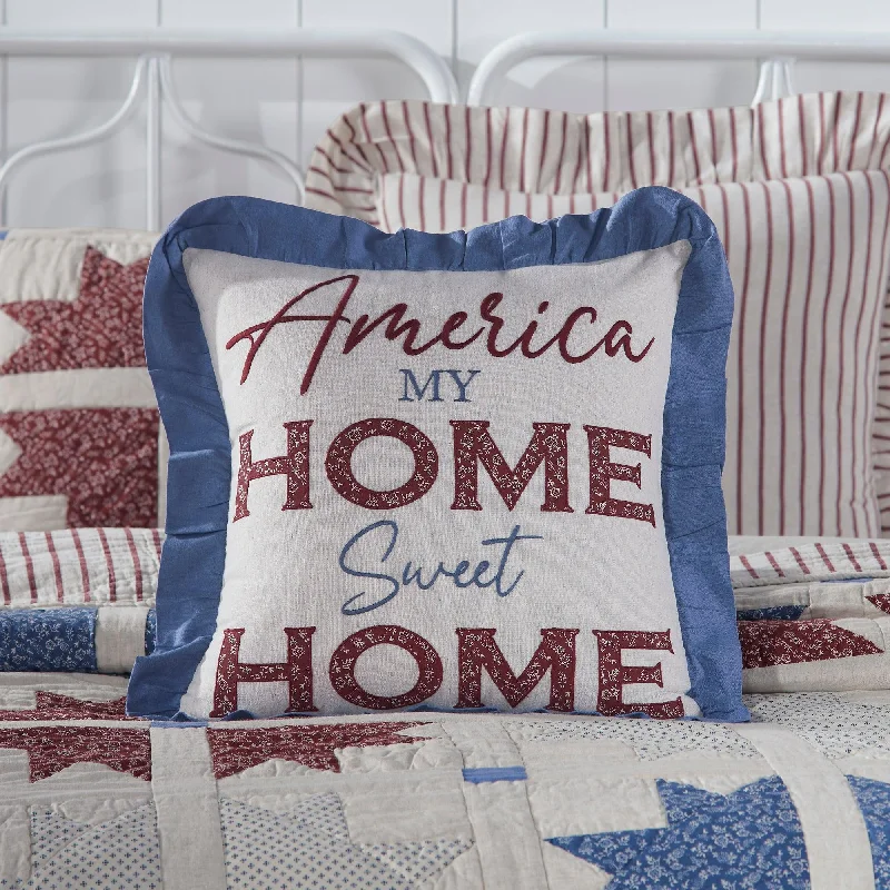 Travel Pillows for Long JourneysCelebration Home Sweet Home Pillow 18x18 VHC Brands