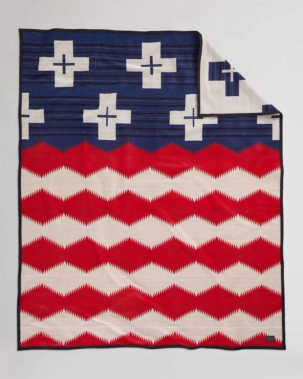 Handmade crochet colorful blankets​Brave Star Twin Blanket