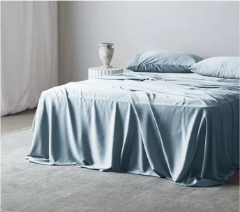 Anti - Pill Microfiber Sheets for a Smooth AppearanceCleanBamboo® Sateen Sheet Set