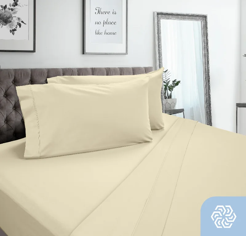 Hypoallergenic Silk Sheets for Sensitive SleepersDreamFit® 100% Pima Cotton SPLIT Sheet Set