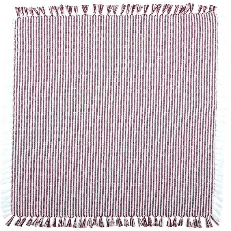 Bed skirts with a scalloped hem for a charming detailAshton Burgundy Napkin Set of 6 18x18 Bed skirts with a scalloped hem for a charming detailAshton Burgundy Napkin Set of 6 18x18