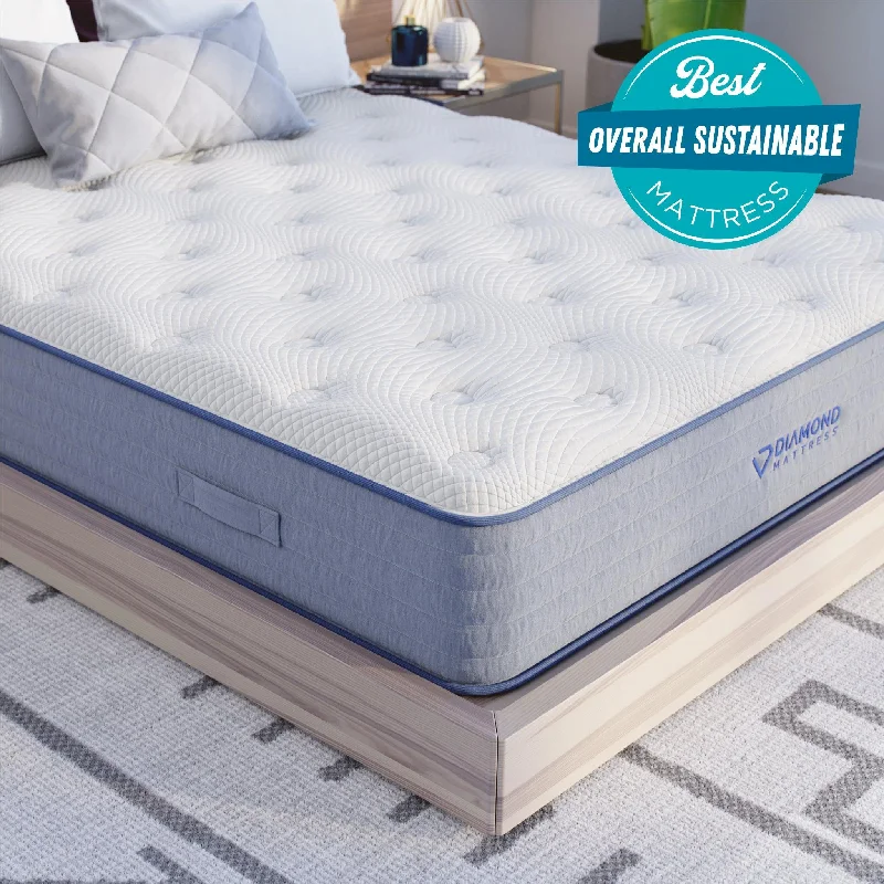 Latex mattresses with natural bounce and breathabilityLagoon Sustainable Hybrid