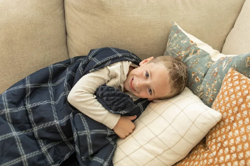 Elegant silk - lined satin throw blankets​Blair Mini Blanket