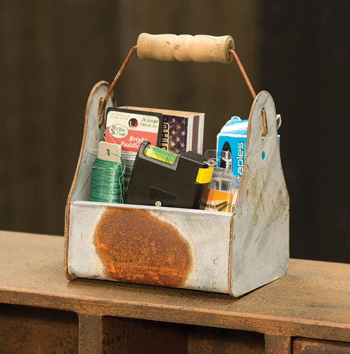 Cotton bed skirts for a soft and breathable lookGalvanized Mini Toolbox