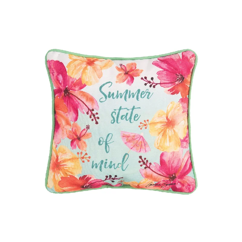 Adjustable Pillows for Customized ComfortSummer State of Mind Mini Pillow