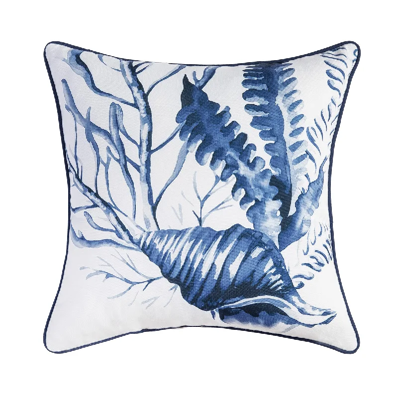 Feather Pillows for a Luxurious SleepMidnight Lagoon Coral Pillow