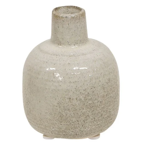 Bed skirts with a high - quality elastic waistbandSmall White Narrow Neck Porcelain Jar