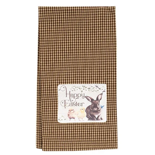 California king bed skirts for a larger bedHappy Easter Bunny & Chicks Dish Towel