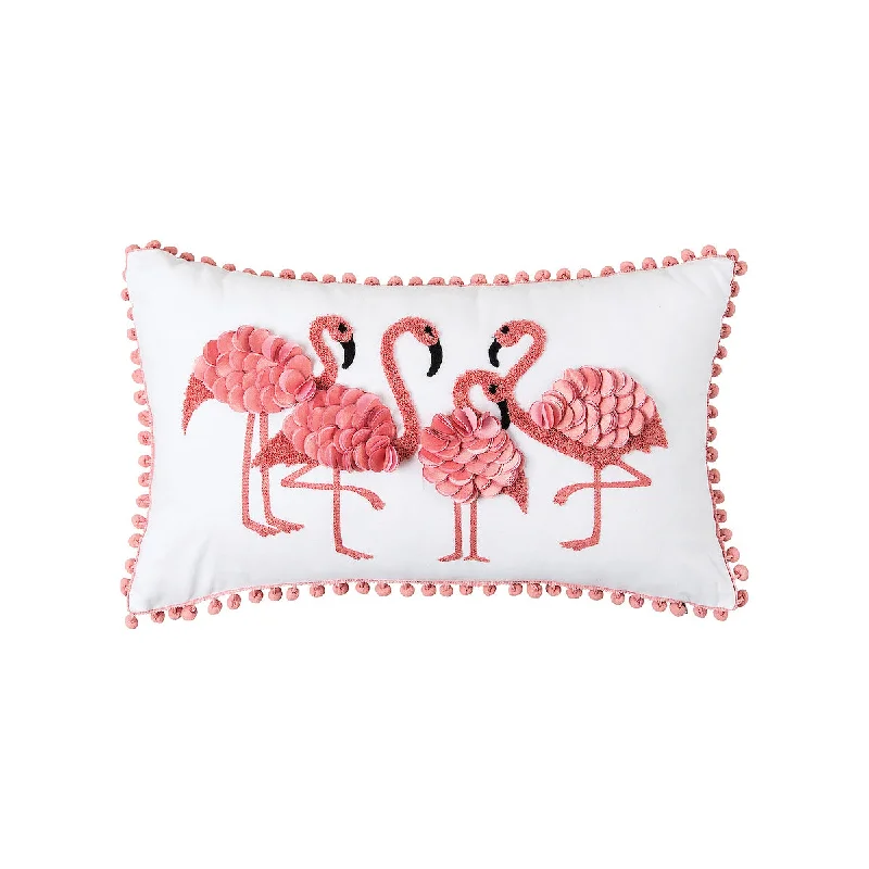 Travel Pillows for Long JourneysFlamingo Friends Pillow