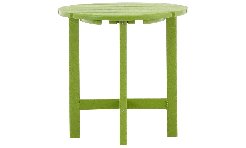 Wool - filled mattresses for natural insulation and moisture - wickingPolywood Lime Round Side Table