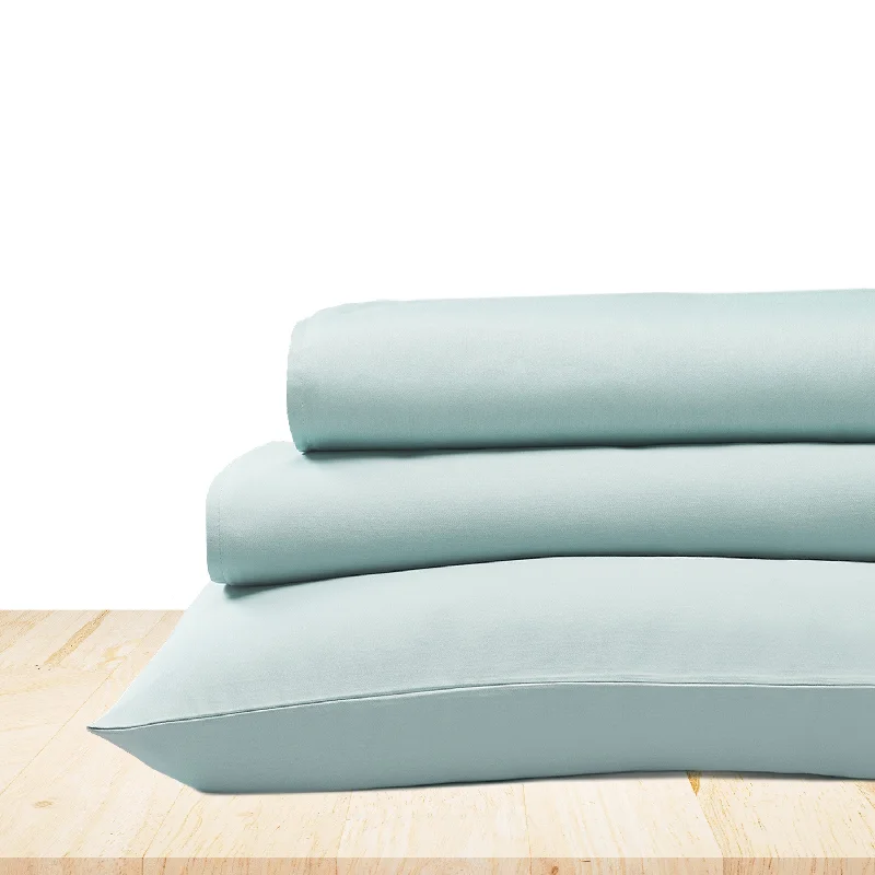 King - Size Sheet Sets with a Decorative Pillow SetSheet Set - 100% Cotton Sateen - Everyday Soft